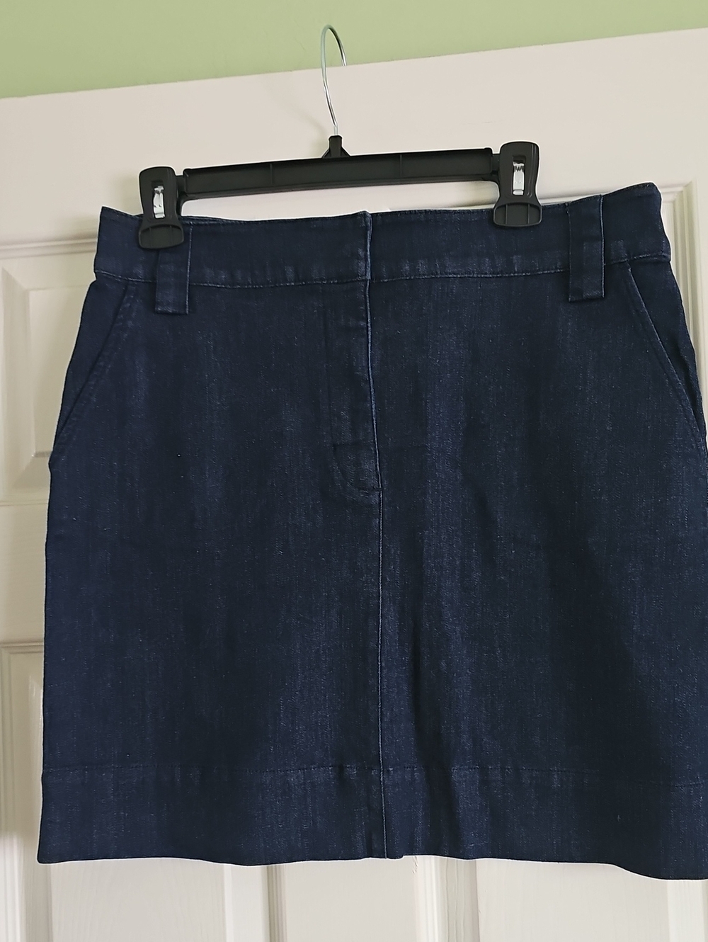 Calvin Klein Dark Blue Denim Mini Skirt